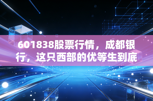 601838股票行情,成都银行,这只西部的优等生到底值不值得你长期拥有?