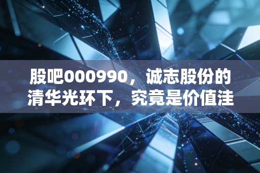 股吧000990，诚志股份的清华光环下，究竟是价值洼地还是散户的修罗场？