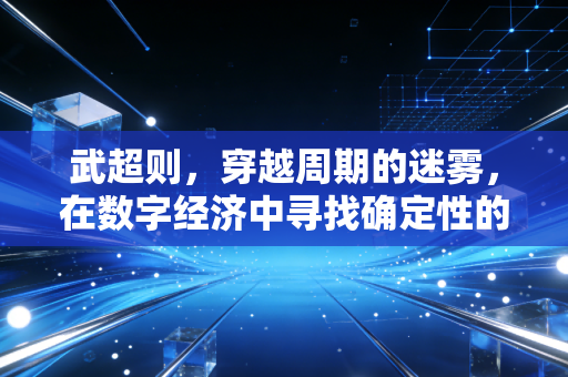 武超则，穿越周期的迷雾，在数字经济中寻找确定性的硬科技力量