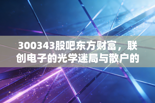300343股吧东方财富，联创电子的光学迷局与散户的众生相