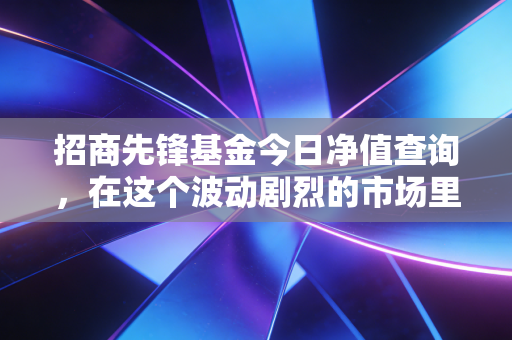 招商先锋基金今日净值查询，在这个波动剧烈的市场里，我们该如何守住内心的宁静？