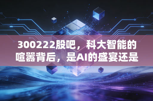 300222股吧,科大智能的喧嚣背后,是AI的盛宴还是散户的修罗场?
