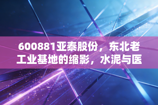 600881亚泰股份，东北老工业基地的缩影，水泥与医药交织下的困局与希望