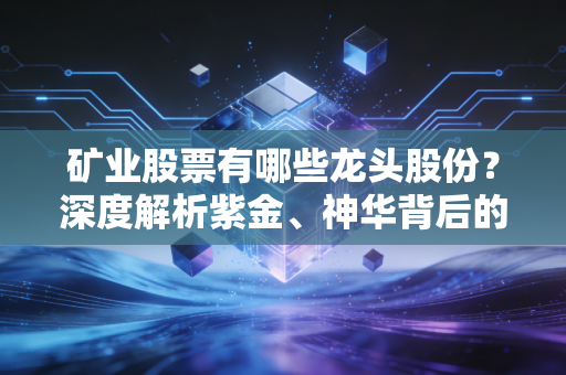 矿业股票有哪些龙头股份?深度解析紫金、神华背后的财富密码与投资逻辑