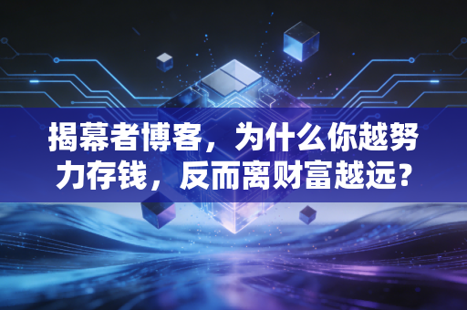 揭幕者博客，为什么你越努力存钱，反而离财富越远？揭开普通人被收割的贫穷陷阱