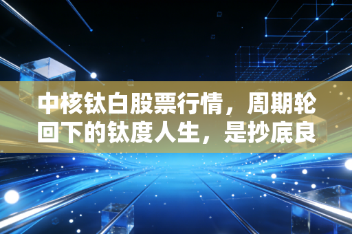 中核钛白股票行情，周期轮回下的钛度人生，是抄底良机还是价值陷阱？