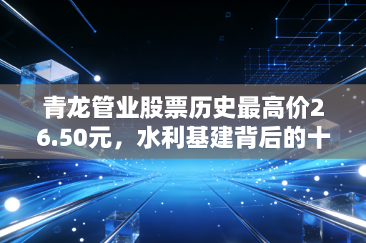 青龙管业股票历史最高价26.50元，水利基建背后的十年沉浮与投资启示
