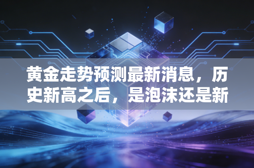 黄金走势预测最新消息，历史新高之后，是泡沫还是新起点？普通人该如何应对？