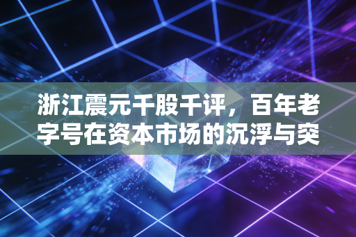 浙江震元千股千评，百年老字号在资本市场的沉浮与突围，是稳健防守还是静待花开？