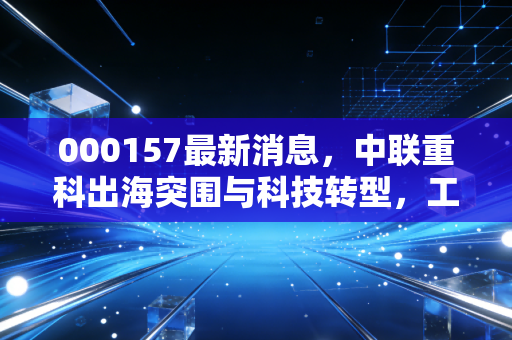 000157最新消息,中联重科出海突围与科技转型,工程机械老将能否再续辉煌?