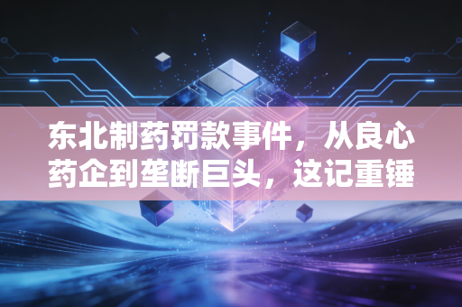 东北制药罚款事件,从良心药企到垄断巨头,这记重锤砸醒了谁?