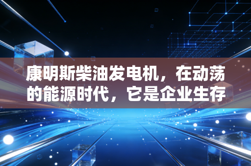 康明斯柴油发电机,在动荡的能源时代,它是企业生存的硬通货吗?