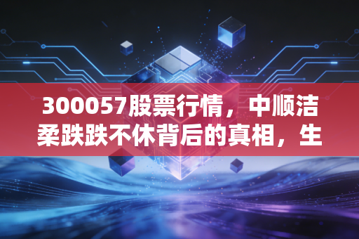 300057股票行情,中顺洁柔跌跌不休背后的真相,生活用纸还能香多久?