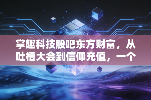 掌趣科技股吧东方财富,从吐槽大会到信仰充值,一个老股民眼中的游戏股沉浮录