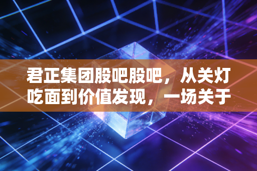 君正集团股吧股吧,从关灯吃面到价值发现,一场关于周期与耐力的深度对话