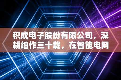 积成电子股份有限公司,深耕细作三十载,在智能电网与公用事业的蓝海中寻找确定性