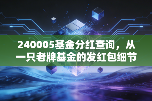 240005基金分红查询,从一只老牌基金的发红包细节,看透长期持有的耐心与智慧