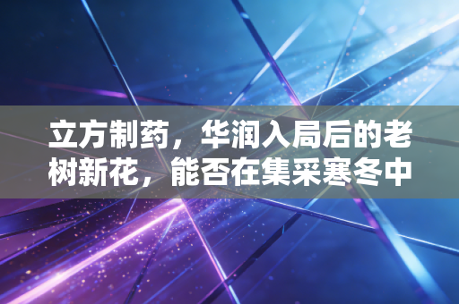 立方制药,华润入局后的老树新花,能否在集采寒冬中守住那份小而美?