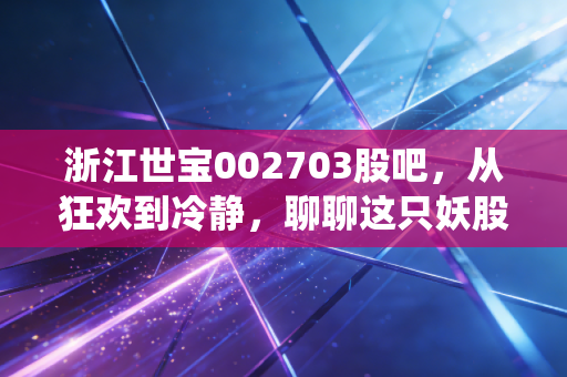 浙江世宝002703股吧,从狂欢到冷静,聊聊这只妖股背后的散户众生相与转向系统未来