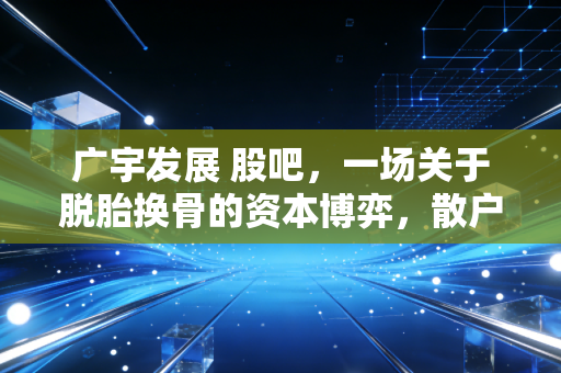 广宇发展 股吧，一场关于脱胎换骨的资本博弈，散户眼中的希望与焦虑