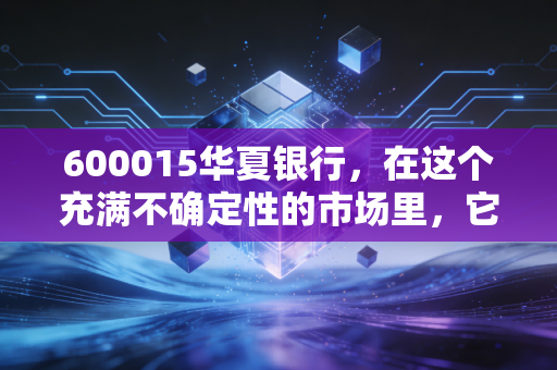600015华夏银行,在这个充满不确定性的市场里,它到底是压舱石还是价值陷阱?