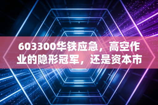 603300华铁应急,高空作业的隐形冠军,还是资本市场的高空走钢丝?