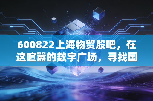 600822上海物贸股吧,在这喧嚣的数字广场,寻找国企改革的真实脉搏
