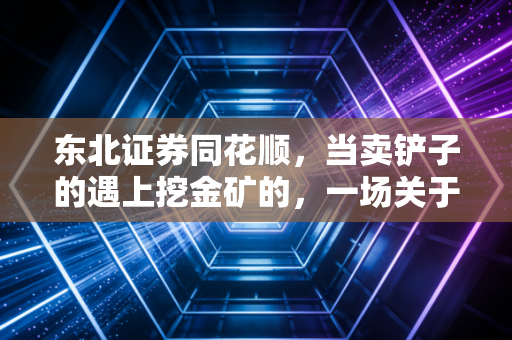 东北证券同花顺,当卖铲子的遇上挖金矿的,一场关于流量与版权的博弈