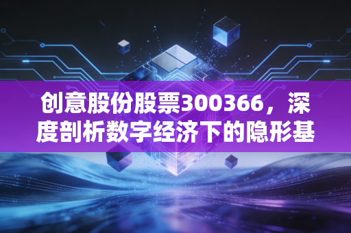 创意股份股票300366,深度剖析数字经济下的隐形基建,是风口上的猪还是真金白银的实干家?
