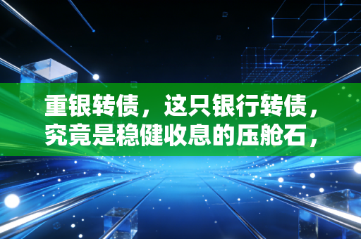 重银转债,这只银行转债,究竟是稳健收息的压舱石,还是磨人心性的钝刀子?