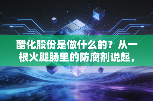 醋化股份是做什么的？从一根火腿肠里的防腐剂说起，揭秘这家隐形冠军的生意经