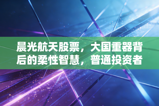 晨光航天股票,大国重器背后的柔性智慧,普通投资者该如何拥抱这份硬核浪漫?