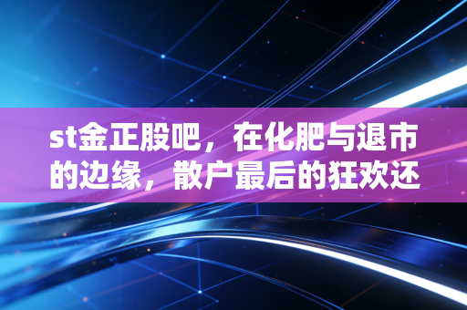 st金正股吧,在化肥与退市的边缘,散户最后的狂欢还是悲歌?