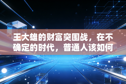 王大雄的财富突围战,在不确定的时代,普通人该如何守住钱袋子?