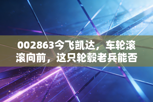 002863今飞凯达,车轮滚滚向前,这只轮毂老兵能否借新能源东风翻身?