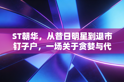 ST朝华,从昔日明星到退市钉子户,一场关于贪婪与代价的沉痛教训