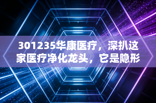 301235华康医疗,深扒这家医疗净化龙头,它是隐形冠军还是仅仅是高级包工头?
