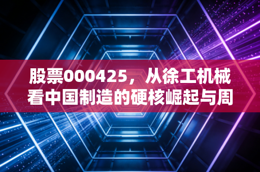 股票000425，从徐工机械看中国制造的硬核崛起与周期突围