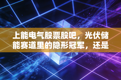 上能电气股票股吧,光伏储能赛道里的隐形冠军,还是情绪的过山车?