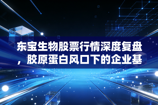 东宝生物股票行情深度复盘,胶原蛋白风口下的企业基本面与投资逻辑