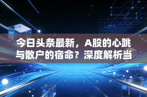 今日头条最新,A股的心跳与散户的宿命?深度解析当下市场的机会与陷阱