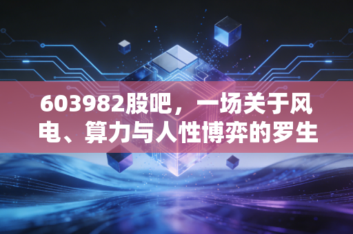603982股吧,一场关于风电、算力与人性博弈的罗生门