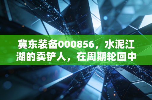 冀东装备000856,水泥江湖的卖铲人,在周期轮回中寻找破局之路