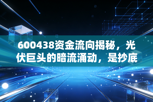 600438资金流向揭秘,光伏巨头的暗流涌动,是抄底良机还是主力诱多?