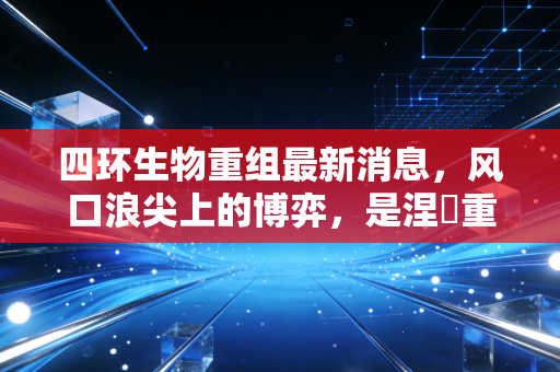 四环生物重组最新消息,风口浪尖上的博弈,是涅槃重生还是昙花一现?
