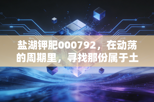 盐湖钾肥000792,在动荡的周期里,寻找那份属于土地的确定性