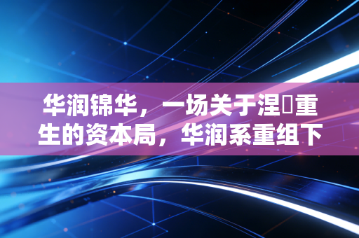 华润锦华,一场关于涅槃重生的资本局,华润系重组下的产业思考