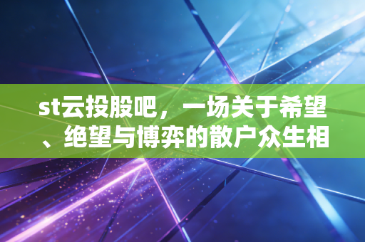 st云投股吧,一场关于希望、绝望与博弈的散户众生相