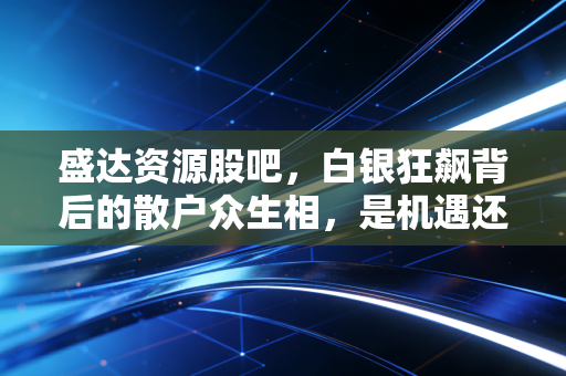 盛达资源股吧,白银狂飙背后的散户众生相,是机遇还是深坑?