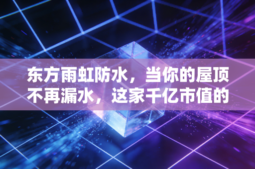 东方雨虹防水,当你的屋顶不再漏水,这家千亿市值的巨头在焦虑什么?